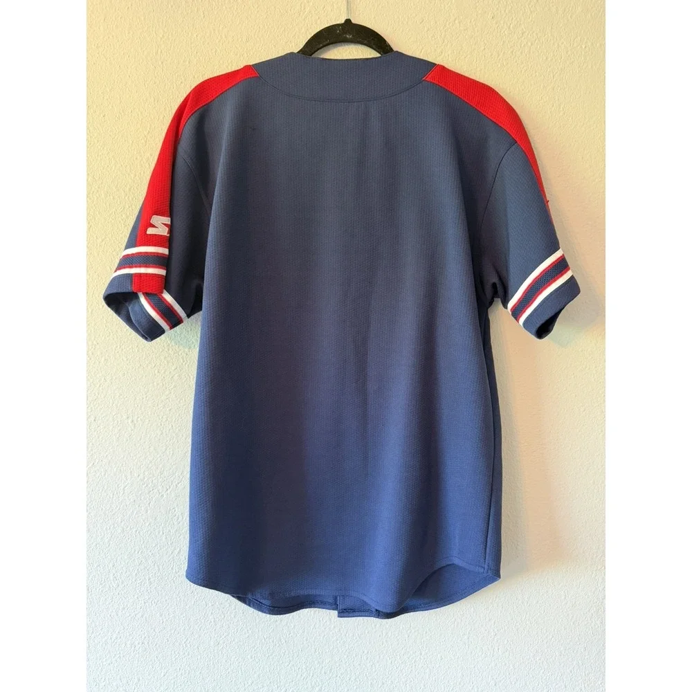 Vintage Cardinals Baseball Jersey By Starter Red White Blue Size Medium‎